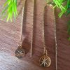 Boucles d'Oreilles motif Etoile du Nord