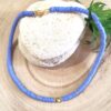 Collier surfeur bleu lavande