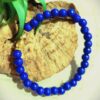 Bracelet en perles de bois bleu dur – Image 2