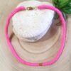 Collier surfeur rose